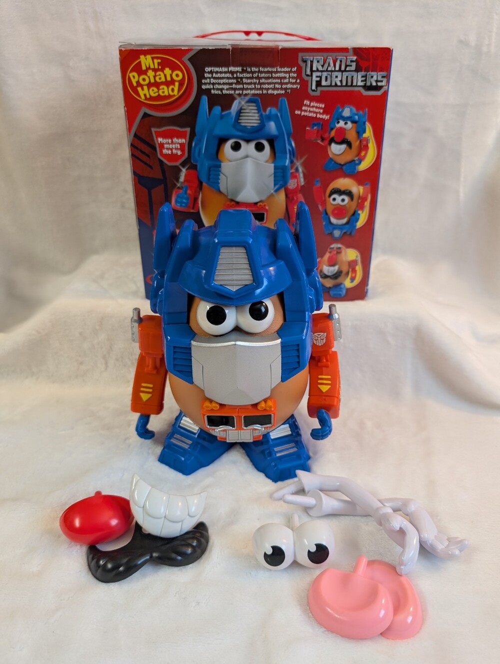 Mr. Potato Head Transformers Figures; Optimash Prime And Bumble Spud - Picture 3 of 6
